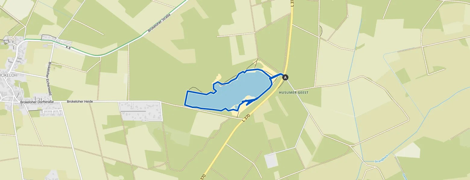 Husumer HeyeSee Wanderung Komoot